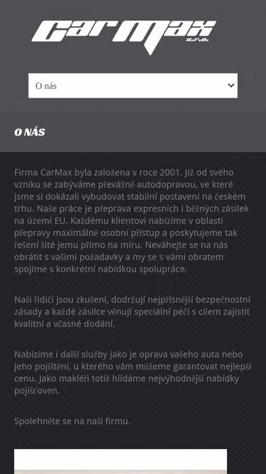 Screenshot of carmax.cz