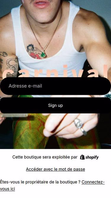 Screenshot of carnival.baby