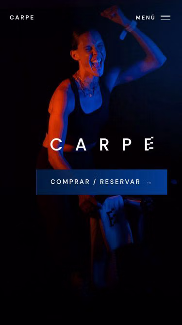 Screenshot of carpe.com.mx