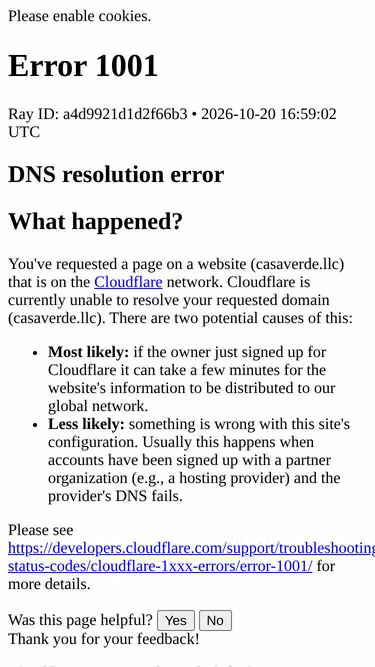 Screenshot of casaverde.llc