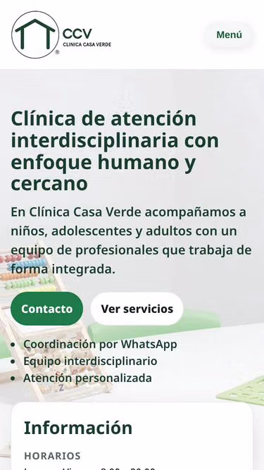 Screenshot of casaverde.uy