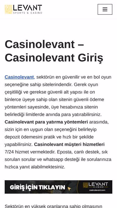 Screenshot of casinolevant.cc