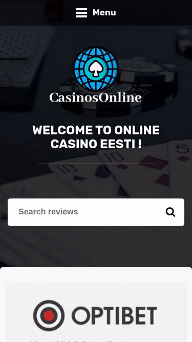 Screenshot of casinosonline.ee