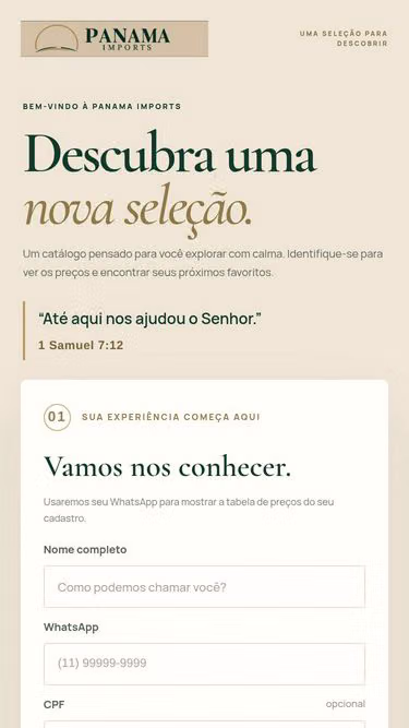 Screenshot of catalogo.lol