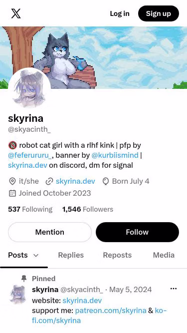 Screenshot of catgirl.auction