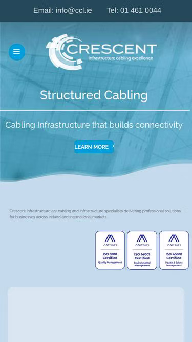 Screenshot of ccl.ie