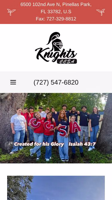Screenshot of ccsa.us