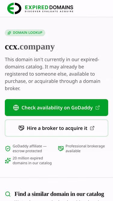 Screenshot of ccx.company