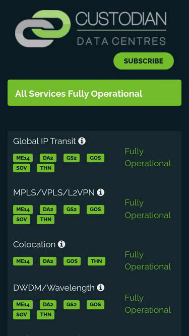 Screenshot of cdc.systems