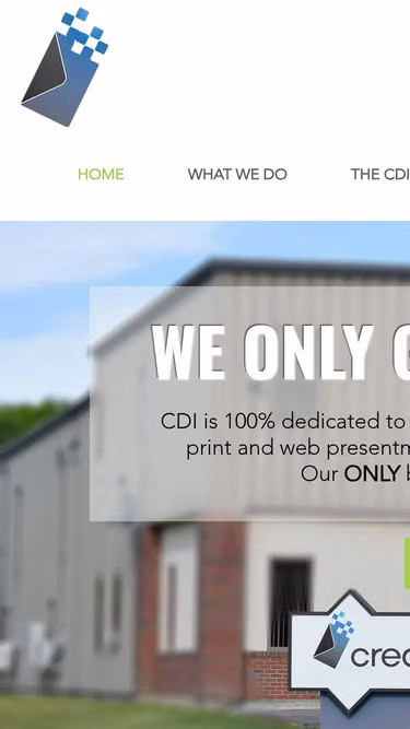 Screenshot of cdi.rocks