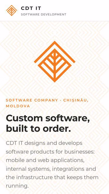 Screenshot of cdt.md