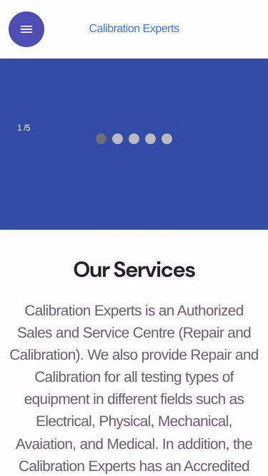 Screenshot of cec.bh
