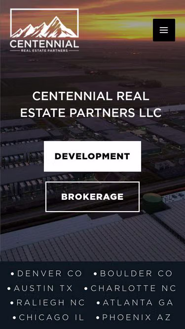 Screenshot of centennial.team