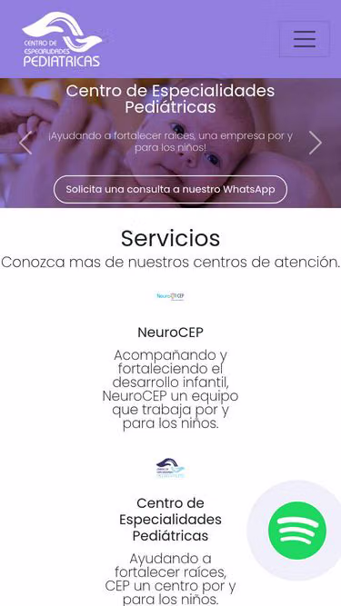 Screenshot of cep.com.py