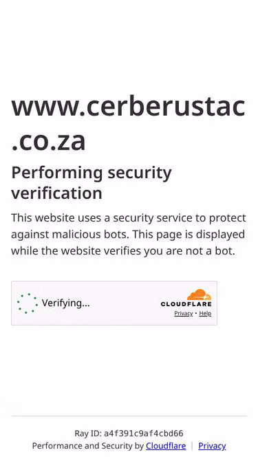 Screenshot of cerberus.africa