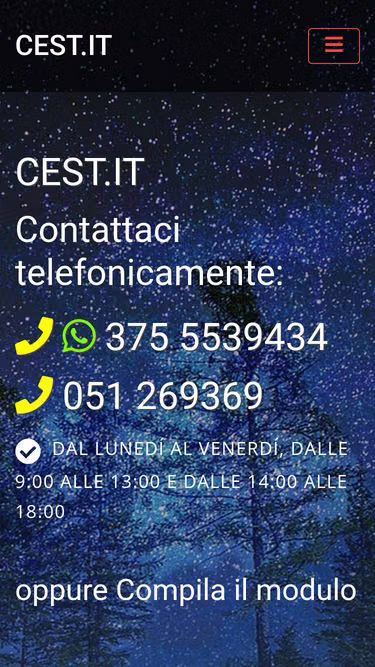 Screenshot of cest.it