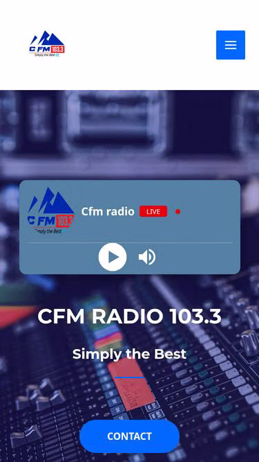 Screenshot of cfm.co.tz