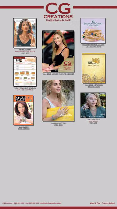 Screenshot of cgc.gold