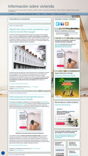 Screenshot of chalet.com.es