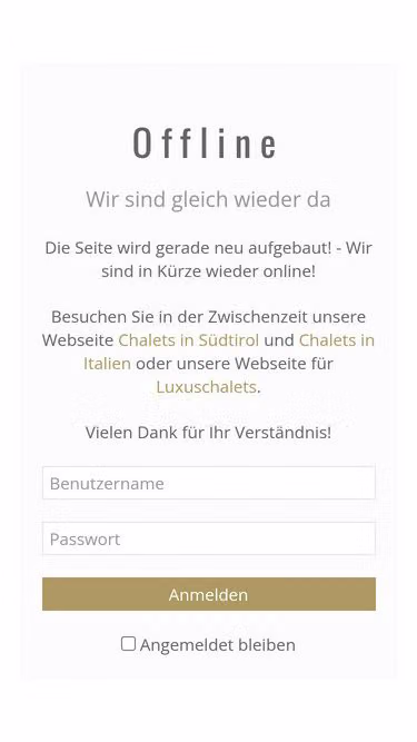 Screenshot of chalet.it