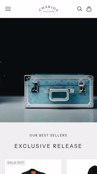 Screenshot of chariot.pictures