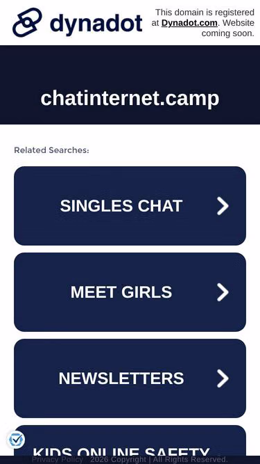 Screenshot of chatinternet.camp