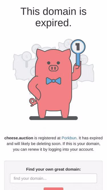 Screenshot of cheese.auction