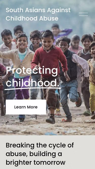 Screenshot of childhood.network
