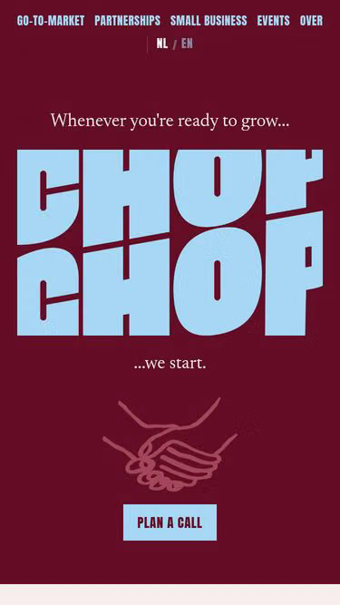 Screenshot of chopchop.be