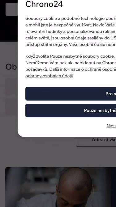 Screenshot of chrono24.sk