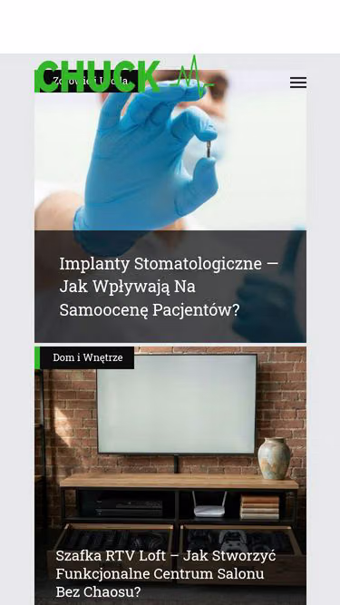 Screenshot of chuck.com.pl