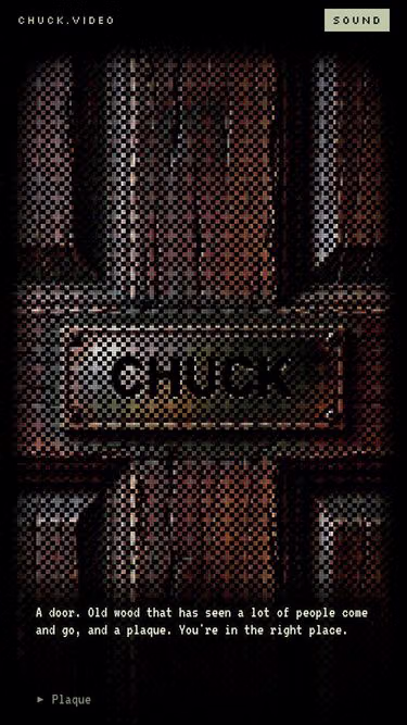 Screenshot of chuck.video