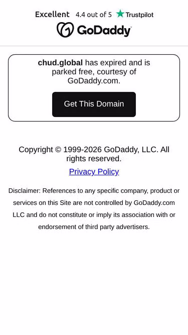 Screenshot of chud.global