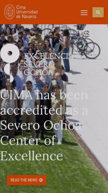 Screenshot of cima.es