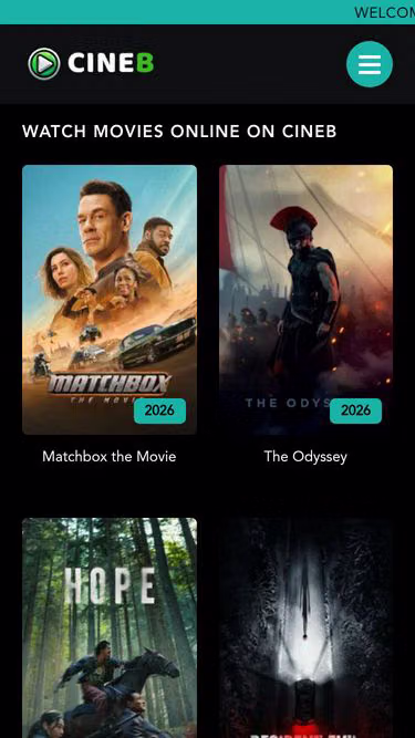 Screenshot of cineblog01.bond
