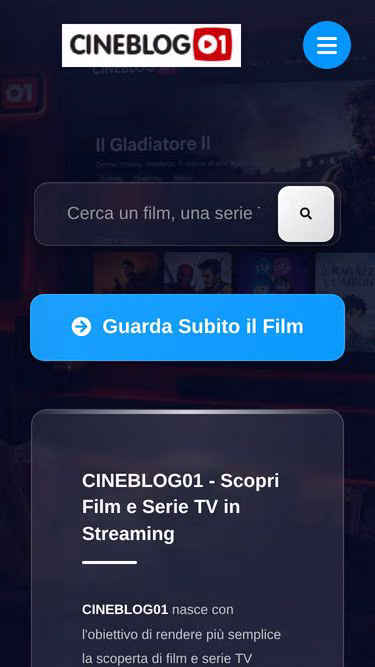 Screenshot of cineblog01.guru