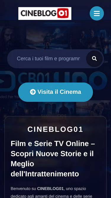 Screenshot of cineblog01.run