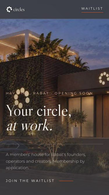 Screenshot of circles.ma