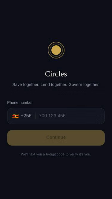 Screenshot of circles.surf