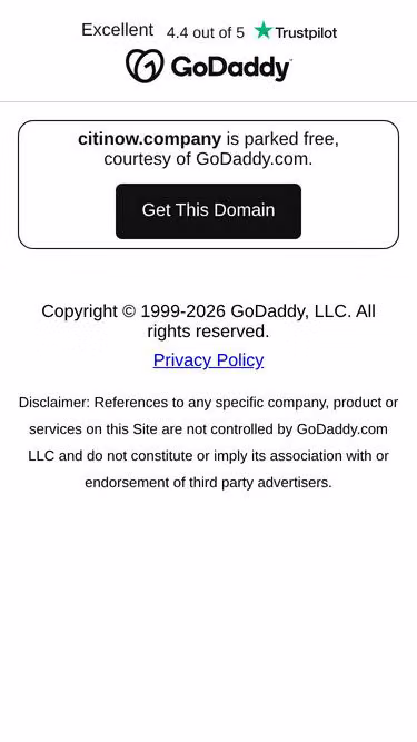 Screenshot of citinow.company