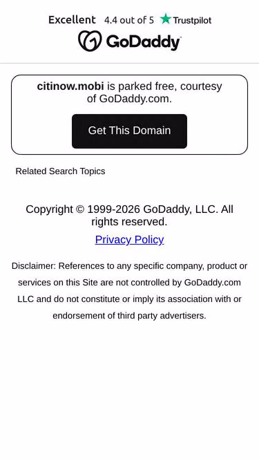 Screenshot of citinow.mobi