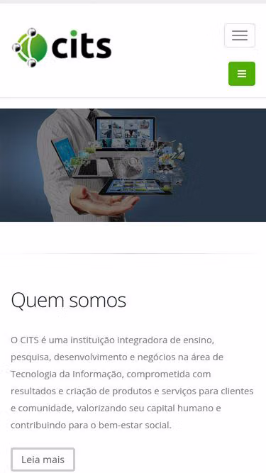 Screenshot of cits.br