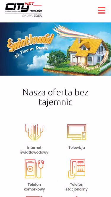 Screenshot of citynet.pl