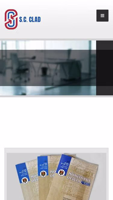 Screenshot of clad.md