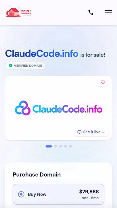 Screenshot of claudecode.info