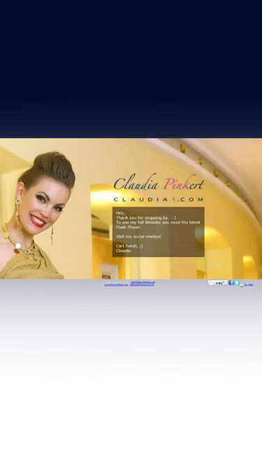 Screenshot of claudia.ae