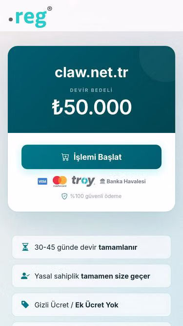 Screenshot of claw.net.tr