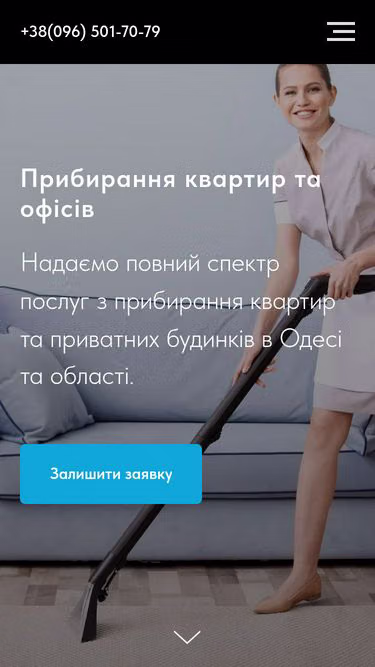Screenshot of cleaner.od.ua