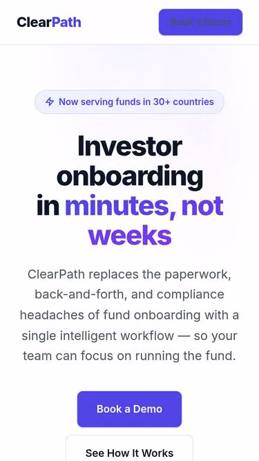 Screenshot of clearpath.pt