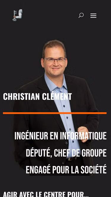 Screenshot of clement.ch